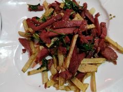 土豆条煸牛肉-德居源