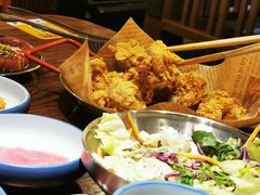 -明洞阿姨·韩式酱蟹烤肉·创意料理(三元桥店)