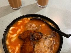 番茄浓汤鸡翅猪扒通粉-华嫂冰室(尖沙咀店)