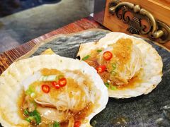 蒜蓉粉丝扇贝-九號院子海鲜烧烤