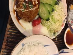 日式牛肉汉堡定食-平成屋·午肴夜酒(四川北路店)