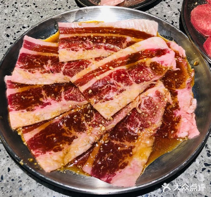 大馥·炭火烧肉酒场(莘庄莘福坊店)牛五花图片