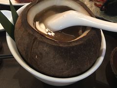 原只椰子炖鸡汤-广州文华东方酒店·江-由辉师傅主理