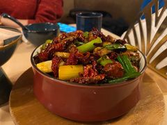 宫爆板筋-山石榴·贵州菜(丰盛里店)