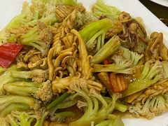 鱿鱼炒台山菜花-松北囍宴(松北店)