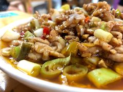 鱼香肉丝-人和水上飘(第一家店)