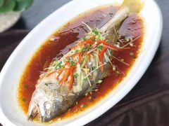 清蒸大黄鱼-渔中舟海鲜大排档(普陀沈家门店)