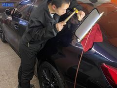 -鲨鱼皮汽车凹陷玻璃修复(静安店)
