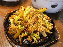 铁板花菜-何氏排骨(左家塘店)