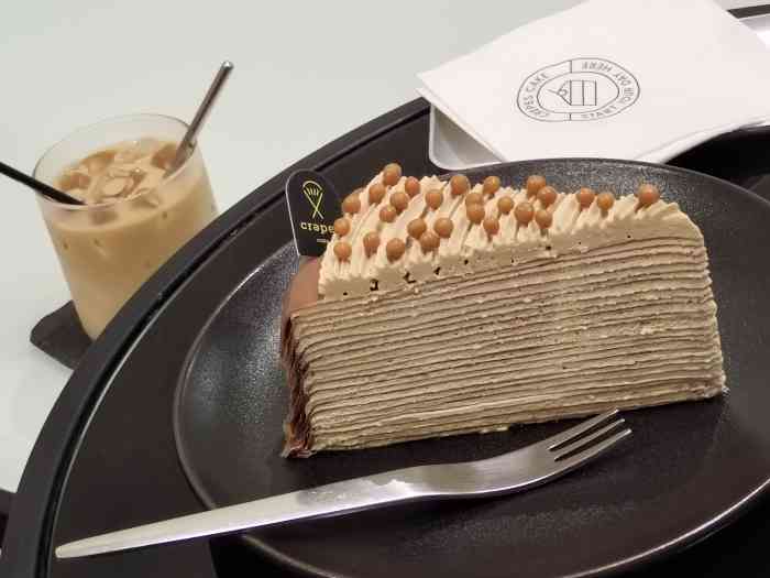 crepes cake千层蛋糕(江北店)-"[薄荷]环境:整体就是ins风,座位还.