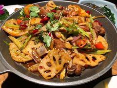 干锅蒜香小排-嘉禾·悦享餐厅(八方汇店)