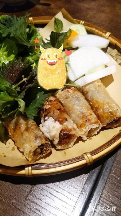大头虾越式风味餐厅(光明广场店)越南春卷图片