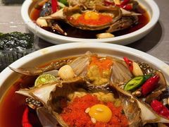 -草家酱蟹炭火烤肉店(珲春南路一店)