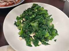 杏仁芥菜苗-春发生饭店·非遗(南院门店)