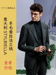 点击看大图 -怒马会 全麻衬西装高级定制