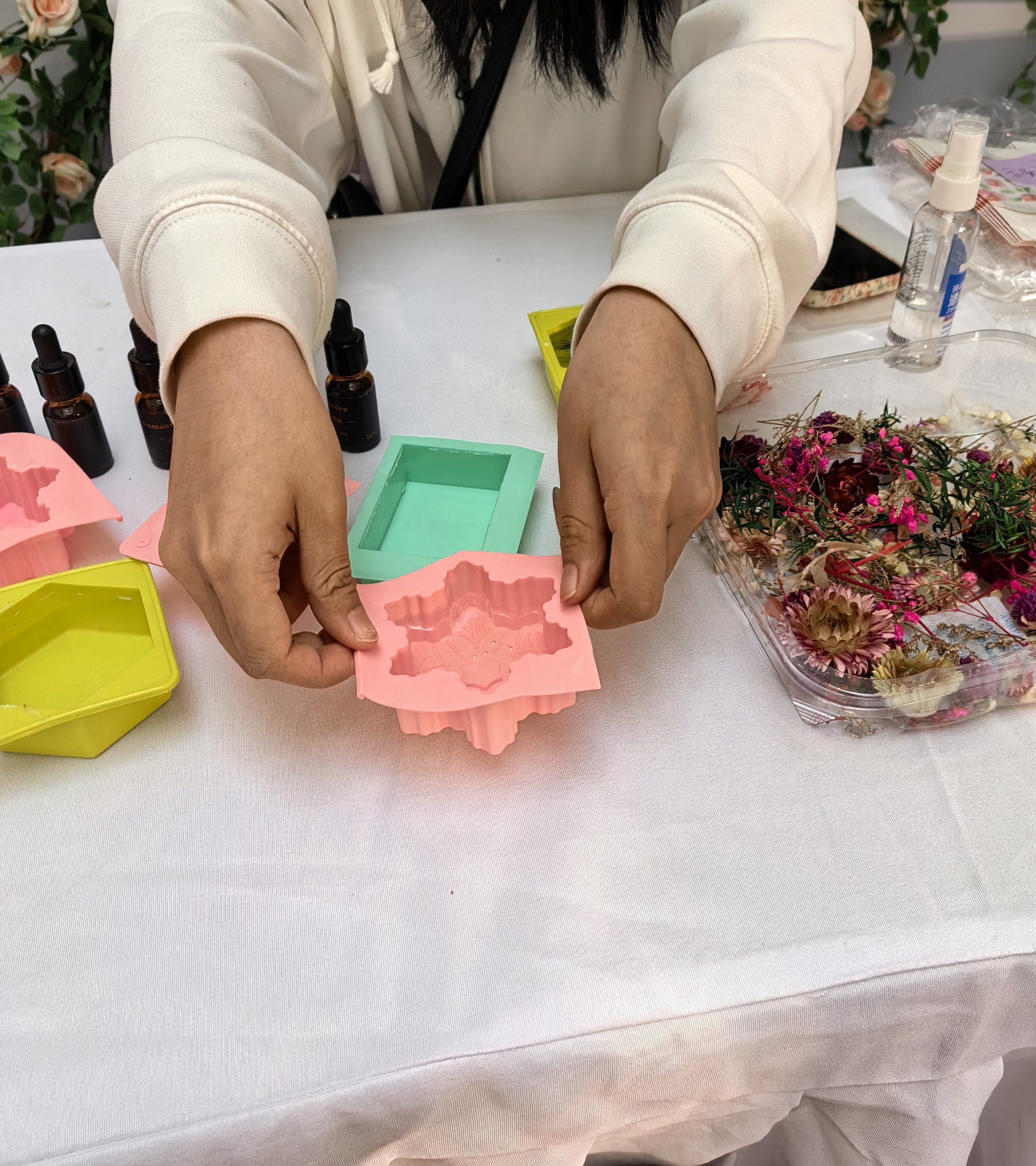 鲜花手工皂diy～成就达成