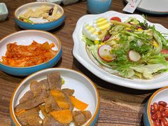 -明洞阿姨·韩式酱蟹烤肉·创意料理(三元桥店)