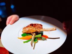 炙烤新西兰小羊排配红酒汁-Olive橄榄花园漂亮饭主题布置餐厅(大望路店)