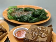 卤豆腐-长城砂煲田鸡粥