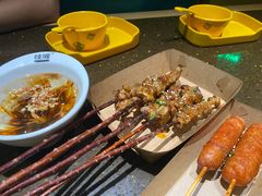新疆柳枝羊肉串-蛙喔牛蛙(盐城盐都万达店)