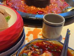 -爱你您·自家鱼塘·活水喷泉鱼火锅(八里店)