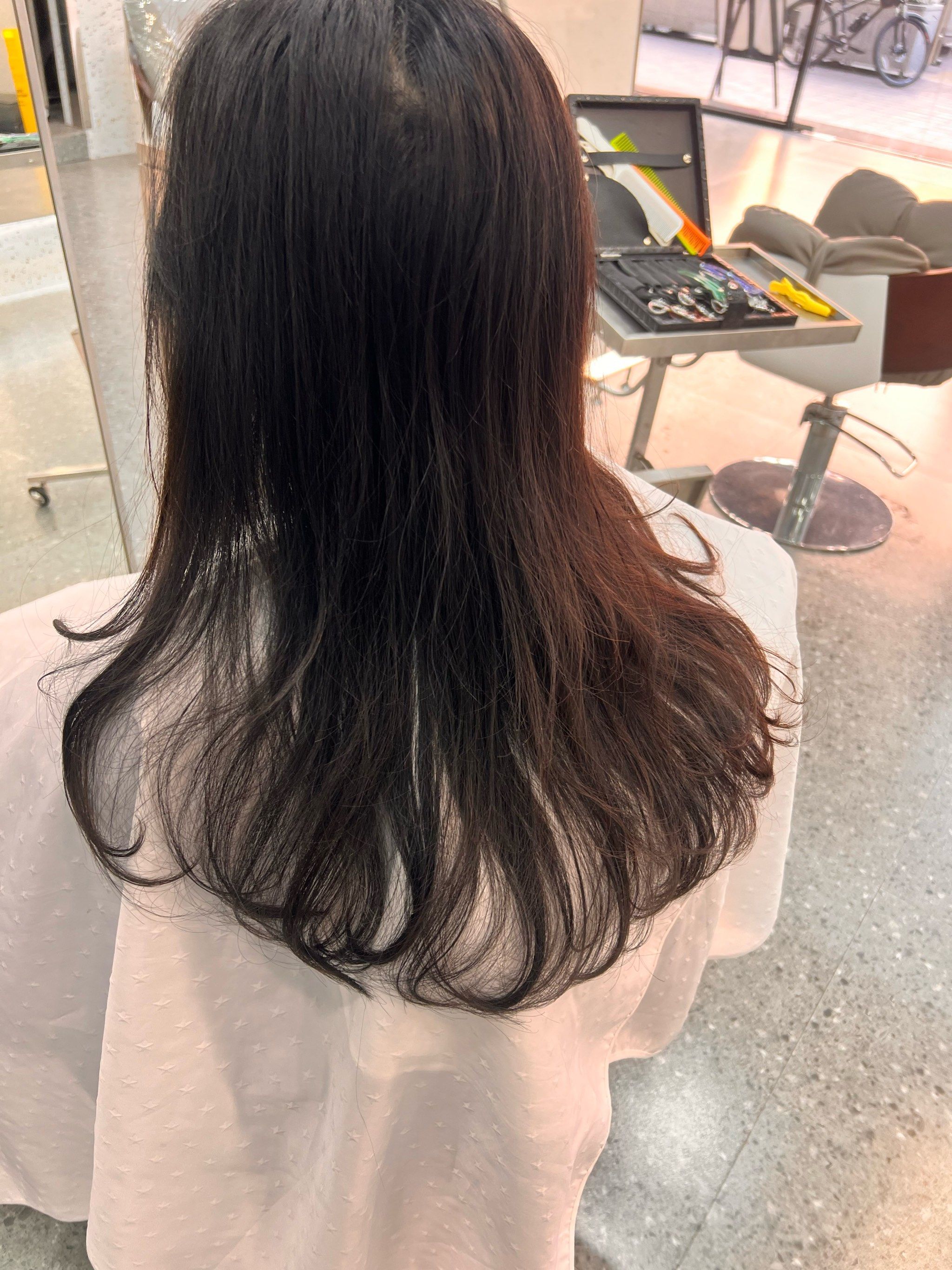 都非常得好,心想的吧,就过来体验一下,然后找到阿锋老师帮我做的头发