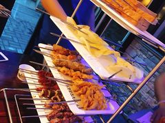 烤面包片-三个蒙古大叔羊肉串(大宁店)