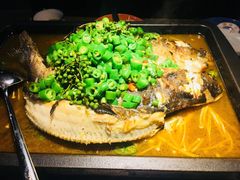 -探鱼·鲜青椒爽麻烤鱼(西南商都店)