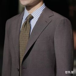 点击看大图 -怒马会 全麻衬西装高级定制