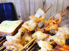 胸口油-阿里巴巴海鲜烧烤家常菜(黄岛店)