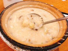 菌菇鲜贝粥-粤仔湾砂锅粥(滨湖万达店)