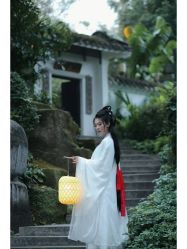 -虞美人汉服摄影