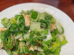 小白菜烧豆腐-魁盛居百年鲁菜馆(中林路店)