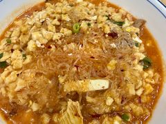 生肉小炒加鸡蛋-清真·马洪小炒泡馍馆(钟楼回民街店)