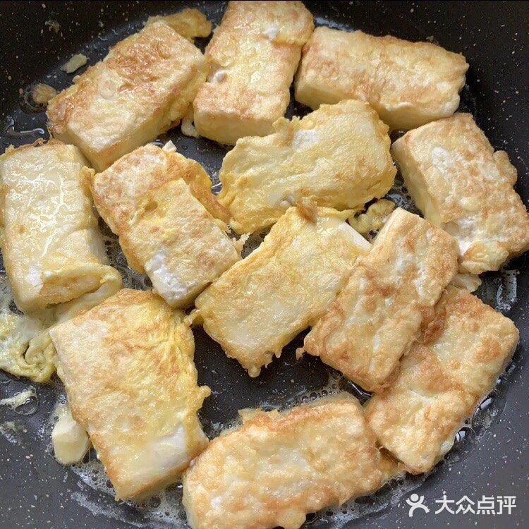 香煎豆腐~老爸最爱能吃一盘