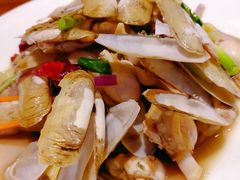 葱姜炒蛏子-吉香碳烤生蚝(仙霞路店)