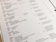 菜单-The Meat & Wine Co Southbank(南岸店)
