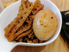 老汤花干鸡蛋-北往西·西安油泼面(万德庄店)