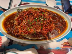油泼蒜爆鲈鱼-醉长安(钟楼旗舰店)