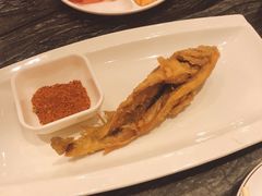 香煎小黄鱼-情妹耙泥鳅·江湖川菜(科华店)