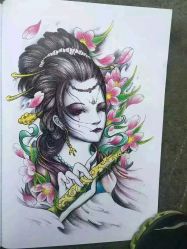 -黑旗纹身