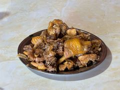 红烧鸡-老鲍农家乐