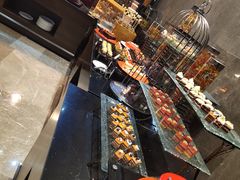 自助取餐区-美食汇海鲜自助餐厅·小龙虾烧烤(富力万达文华酒店)