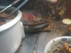 -清真马乐贝腊牛肉蛋黄菜夹馍(马蓉洒金桥店)