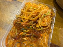 麻将拉皮-聚合鑫东北熏酱熟食麻辣面(长阳店)