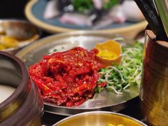 -草家酱蟹炭火烤肉店(珲春南路一店)