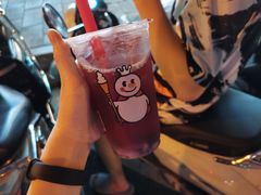 蓝莓果粒茶-蜜雪冰城(浙江大学店)
