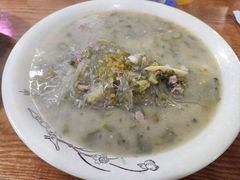 雪菜笋丝鲜牛肉年糕-何永光123鲜牛肉馆(1号店)