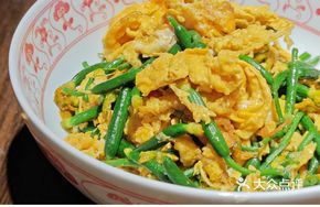 Cucumber Blossom Stir-Fried with Eggs