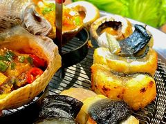 -围炉肉舍•炭烤活鳗•丹东海鲜烤肉(步行街店)